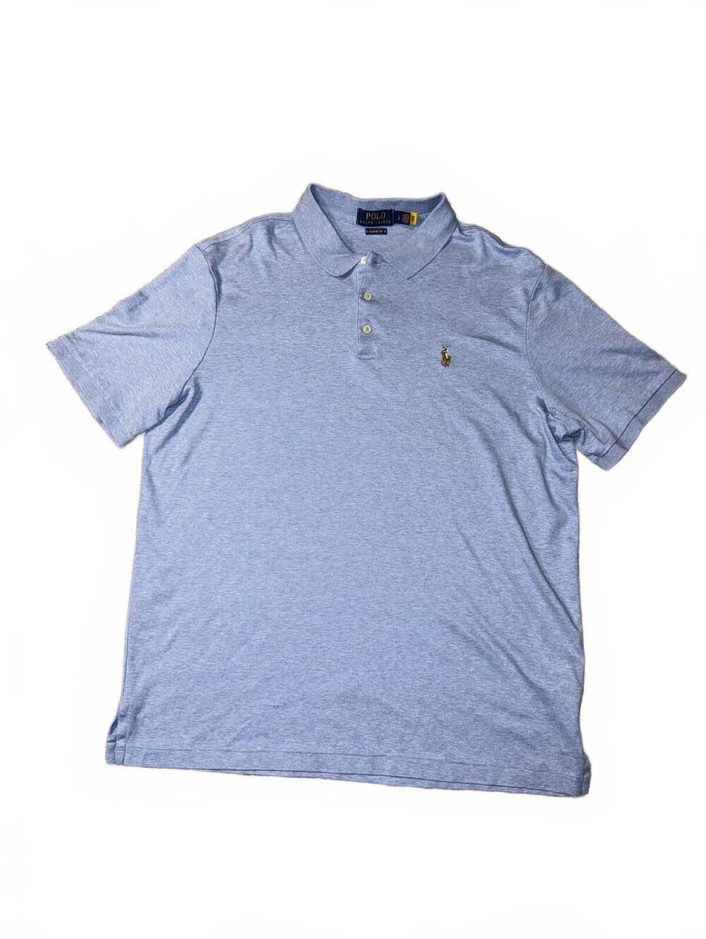 Polo Ralph Lauren Classic Fit Light Blue Polo Shirt size large